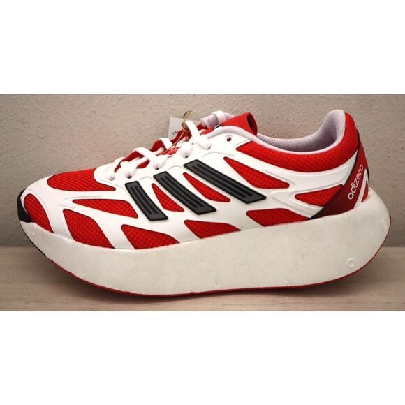 Adidas JI0308 Men's Sz 8 Women's Sz 9 White/Red Adizero Aruku Casual Shoes - Picture 7 of 12